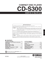 Yamaha CDS-300 - Service Manual 
